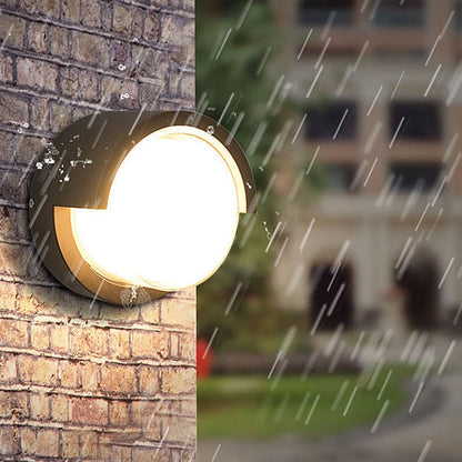 Outdoor-LED-Wandleuchte – Minimalistisches Design, rund oder eckig, klein oder groß