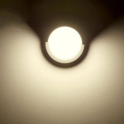 Outdoor-LED-Wandleuchte – Minimalistisches Design, rund oder eckig, klein oder groß