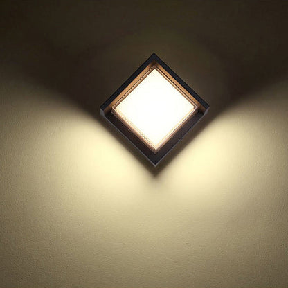 Outdoor-LED-Wandleuchte – Minimalistisches Design, rund oder eckig, klein oder groß