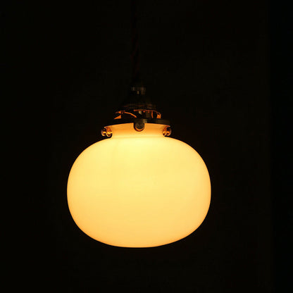 Vintage Kupfer-Pendelleuchte mit goldenem Finish – E26-Fassung