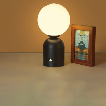 Minimalistische LED-Tischleuchte – Steckdose, 2 W mit Acrylschirm