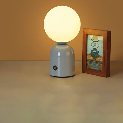 Minimalistische LED-Tischleuchte – Steckdose, 2 W mit Acrylschirm