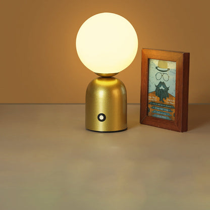 Minimalistische LED-Tischleuchte – Steckdose, 2 W mit Acrylschirm