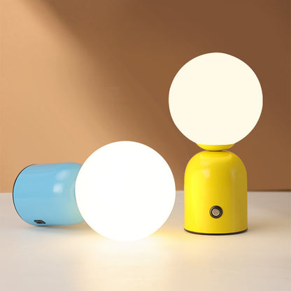 Minimalistische LED-Tischleuchte – Steckdose, 2 W mit Acrylschirm