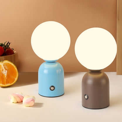 Minimalistische LED-Tischleuchte – Steckdose, 2 W mit Acrylschirm