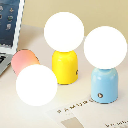Minimalistische LED-Tischleuchte – Steckdose, 2 W mit Acrylschirm