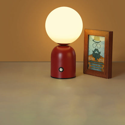 Minimalistische LED-Tischleuchte – Steckdose, 2 W mit Acrylschirm