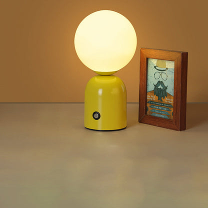 Minimalistische LED-Tischleuchte – Steckdose, 2 W mit Acrylschirm