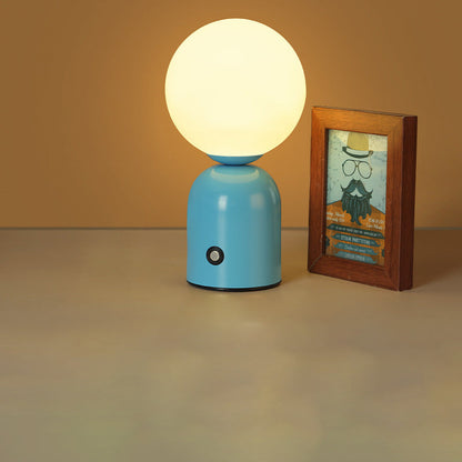 Minimalistische LED-Tischleuchte – Steckdose, 2 W mit Acrylschirm