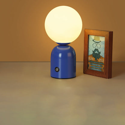 Minimalistische LED-Tischleuchte – Steckdose, 2 W mit Acrylschirm