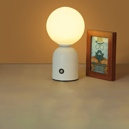 Minimalistische LED-Tischleuchte – Steckdose, 2 W mit Acrylschirm