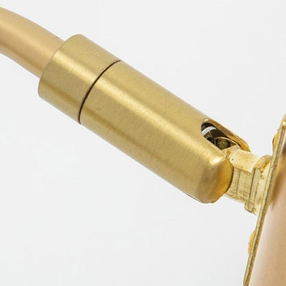 Industrielle drehbare Wandleuchte – Schwarz oder Gold – 1-flammig, zylindrisches Design