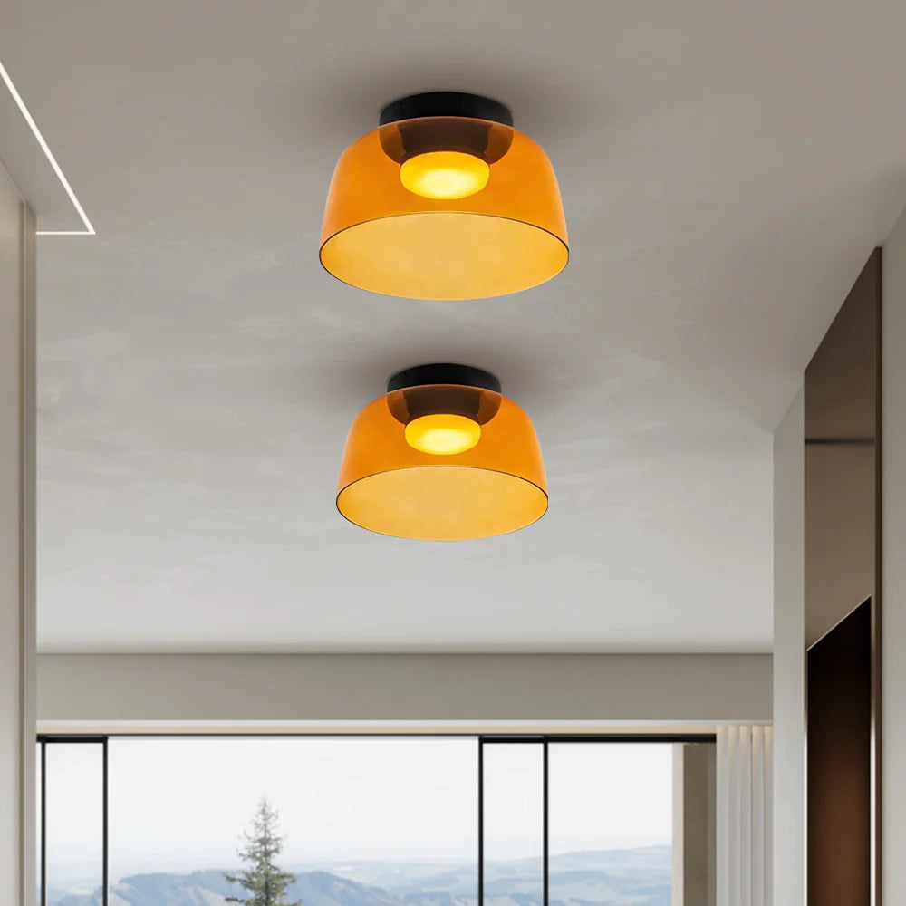 Moderne Design-Deckenleuchte aus Glas – stilvoller Akzent für jedes Interieur