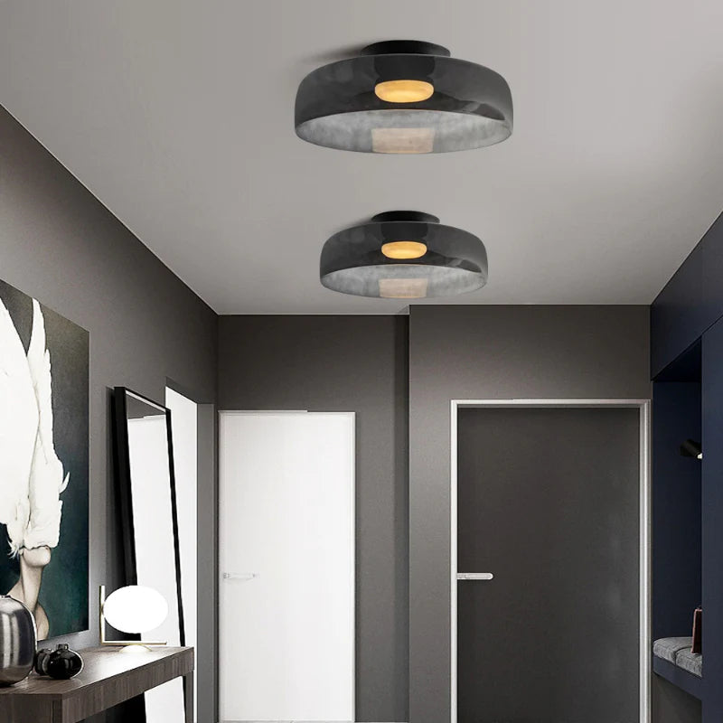 Moderne Design-Deckenleuchte aus Glas – stilvoller Akzent für jedes Interieur