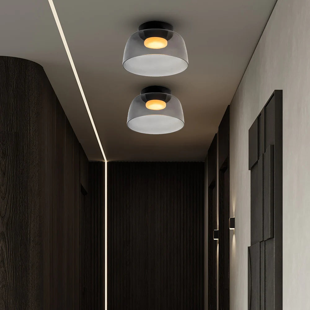 Moderne Design-Deckenleuchte aus Glas – stilvoller Akzent für jedes Interieur