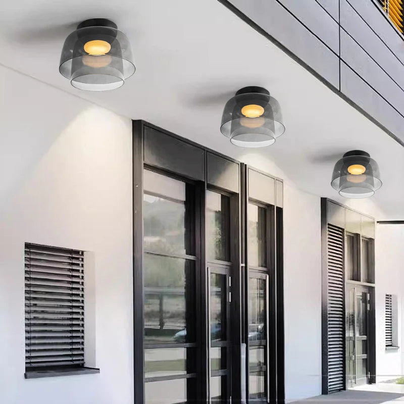 Moderne Design-Deckenleuchte aus Glas – stilvoller Akzent für jedes Interieur