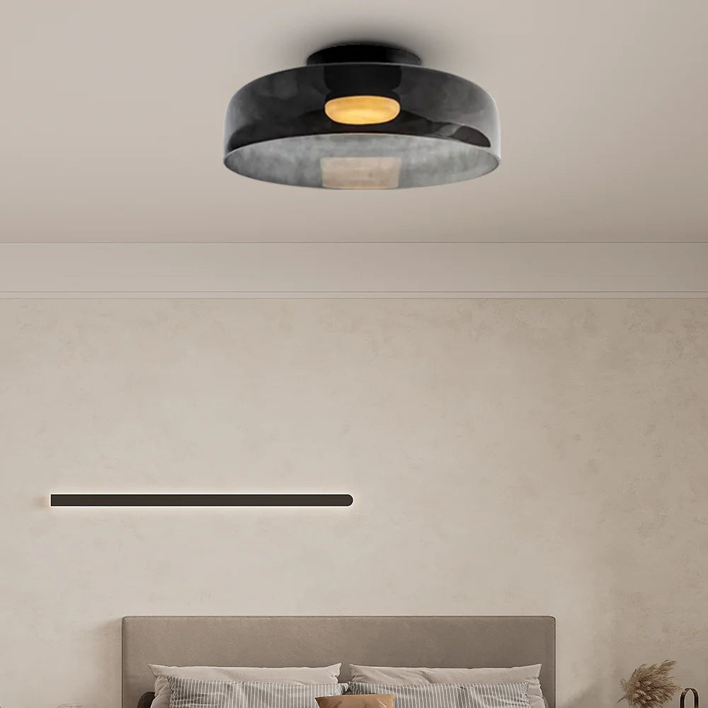 Moderne Design-Deckenleuchte aus Glas – stilvoller Akzent für jedes Interieur