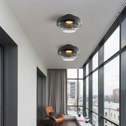 Moderne Design-Deckenleuchte aus Glas – stilvoller Akzent für jedes Interieur