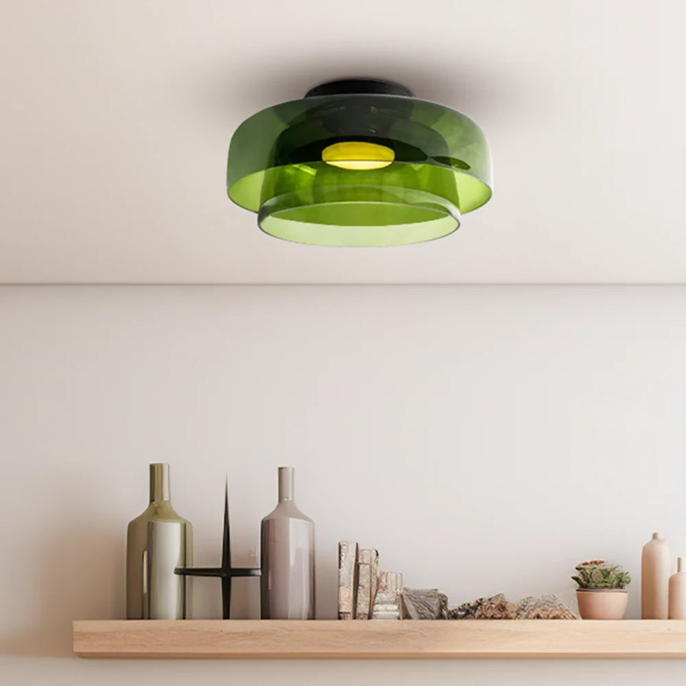 Moderne Design-Deckenleuchte aus Glas – stilvoller Akzent für jedes Interieur