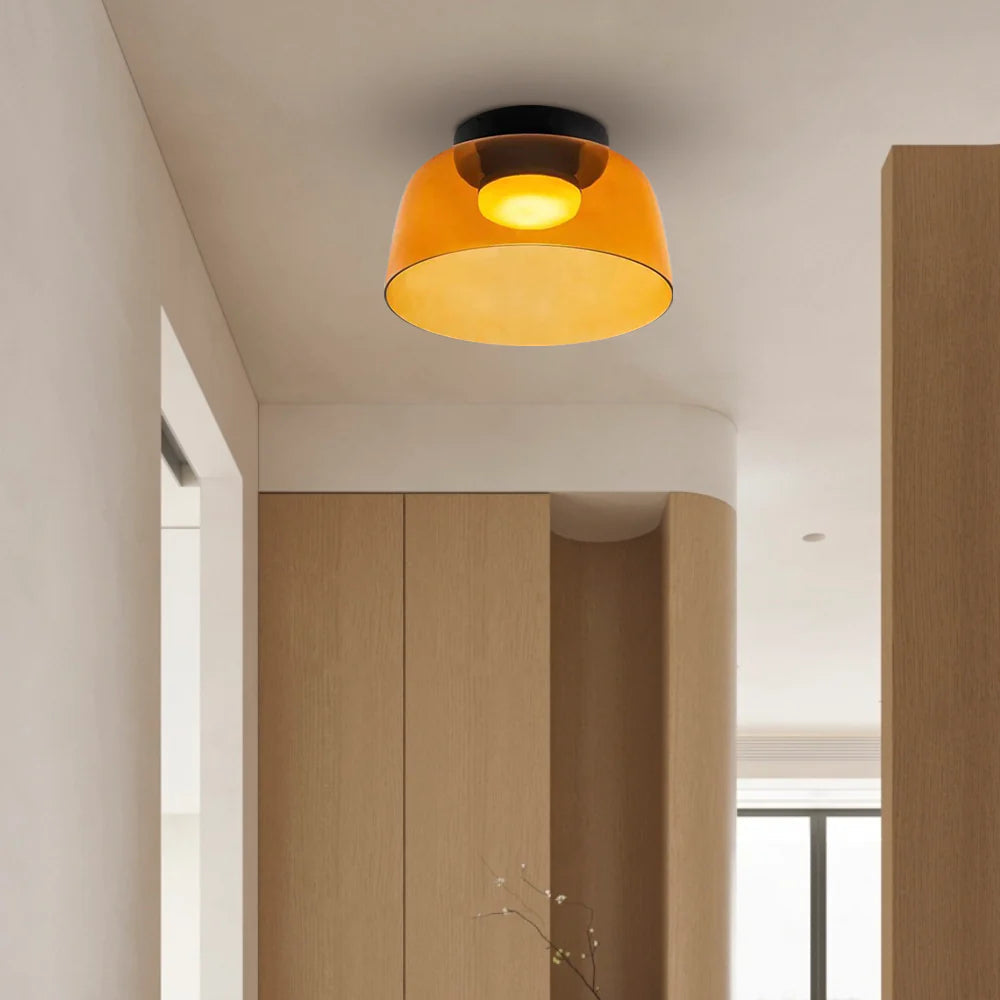 Moderne Design-Deckenleuchte aus Glas – stilvoller Akzent für jedes Interieur