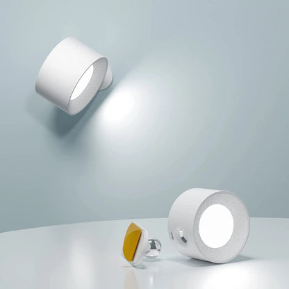 Multifunktionale kabellose Wandlampe – Aufladbar, Dimmbar und mit 360°-Drehung