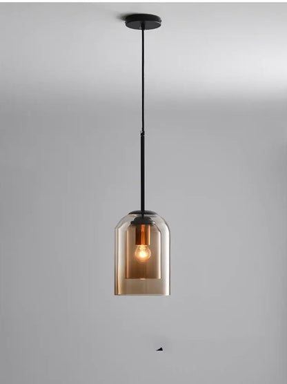Nöro – Stilvolle skandinavische Glas-Pendelleuchte für Küche und Wohnzimmer