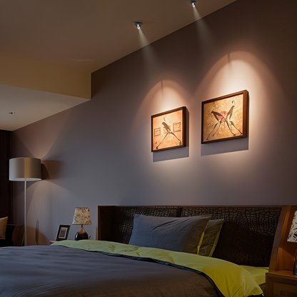 Kompakter Mini-LED-Strahler mit minimalistischem Design