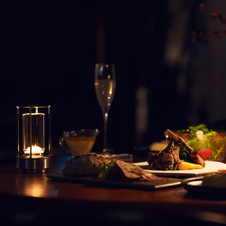Chandly – Elegante LED-Laterne mit Akku