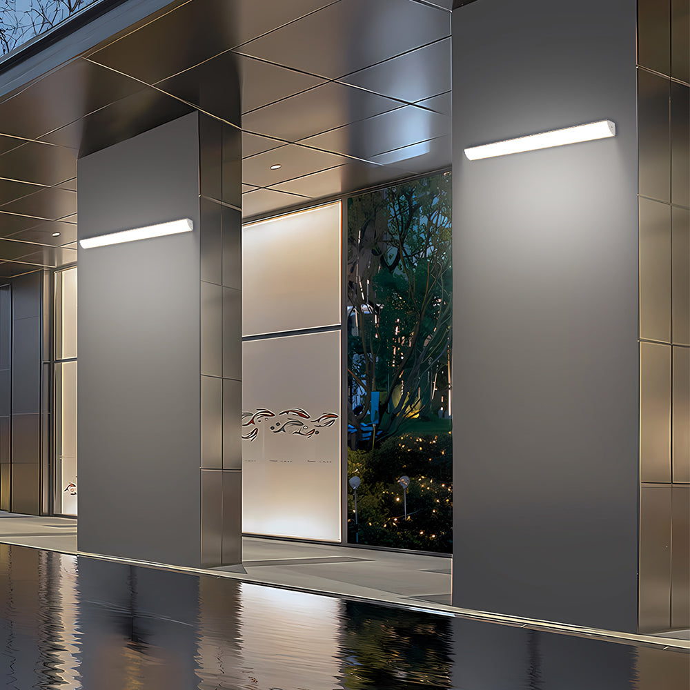 Stilvolle LED-Außenwandleuchte – Schlankes Design, IP65