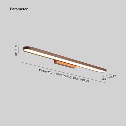 Elegante moderne Wandlampe für Bad und Schlafzimmer