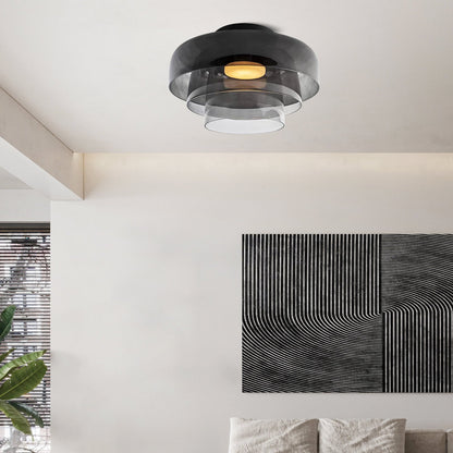 Moderne Design-Deckenleuchte aus Glas – stilvoller Akzent für jedes Interieur