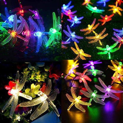 Bunte Solar-Lichterkette – 20 bis 200 LEDs, wasserdicht IP44