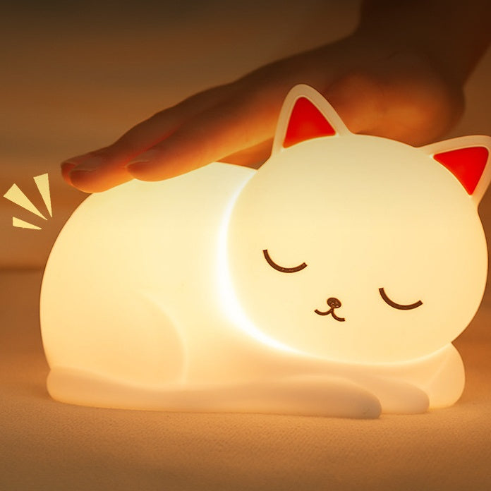 Jimmy – Silikon-Nachtlicht in Katzenform