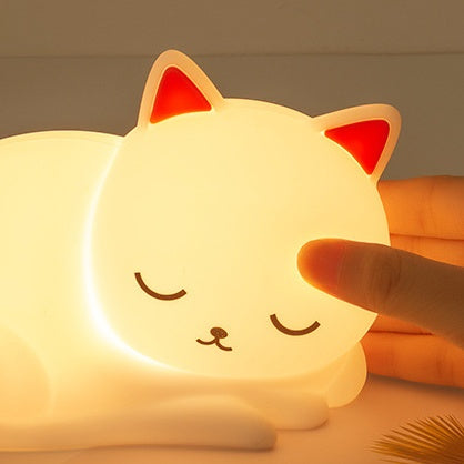 Jimmy – Silikon-Nachtlicht in Katzenform