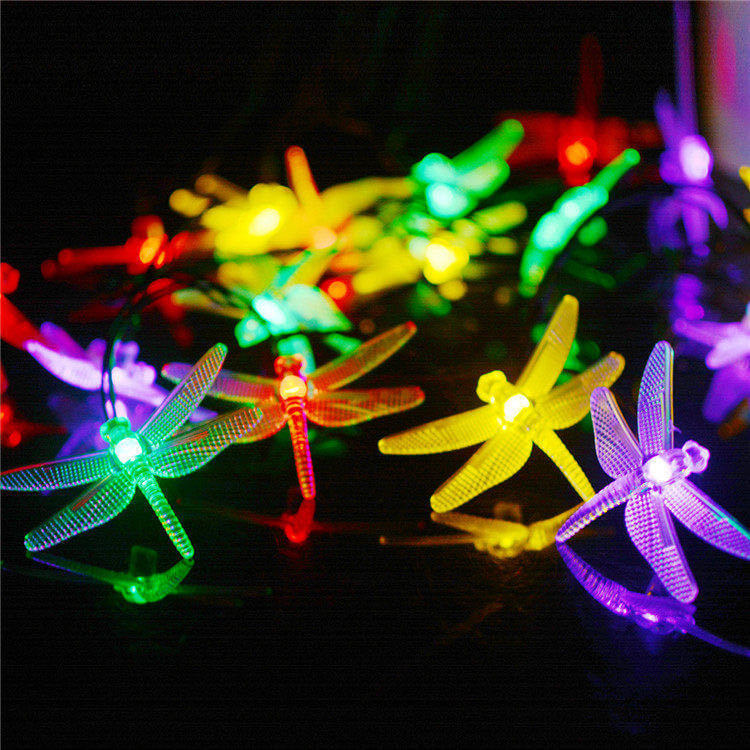 Bunte Solar-Lichterkette – 20 bis 200 LEDs, wasserdicht IP44