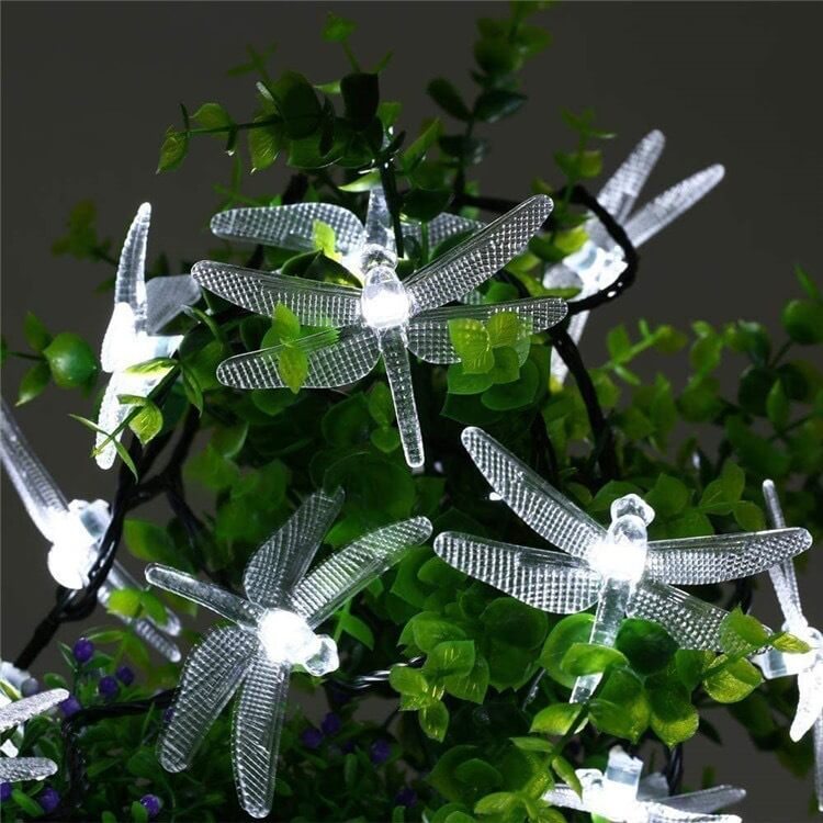 Bunte Solar-Lichterkette – 20 bis 200 LEDs, wasserdicht IP44