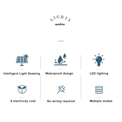 Bunte Solar-Lichterkette – 20 bis 200 LEDs, wasserdicht IP44