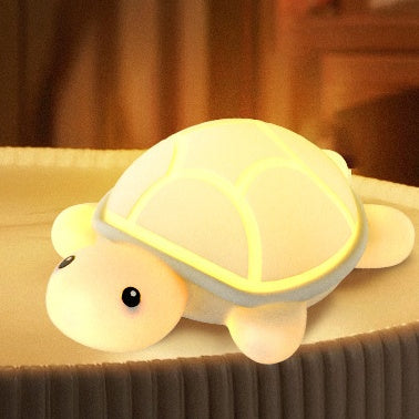 Shieldy – Süße Schildkröten-Nachtlampe mit LED und Tipp-Funktion