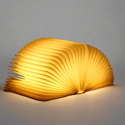 Booky – Elegante LED-Tischlampe im Buchdesign mit eingebautem Akku
