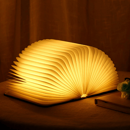 Booky – Elegante LED-Tischlampe im Buchdesign mit eingebautem Akku