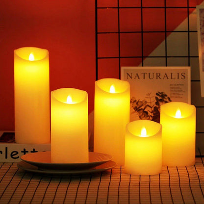 Autumn – Flammenlose Kerze mit stimmungsvollem Licht für eine warme Atmosphäre