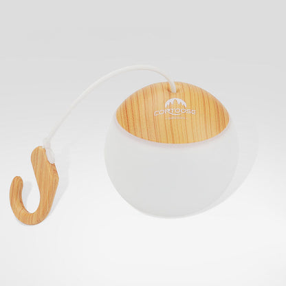 Tragbare LED-USB-Außenleuchte – Zum Aufhängen mit Haken, 12 Stunden Laufzeit