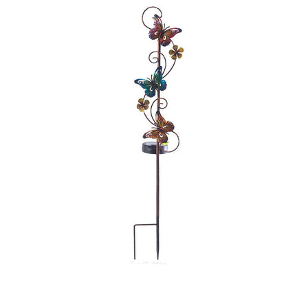 Bunte Solar-Gartenleuchte – LED-Erdspieß, wasserdicht IP44