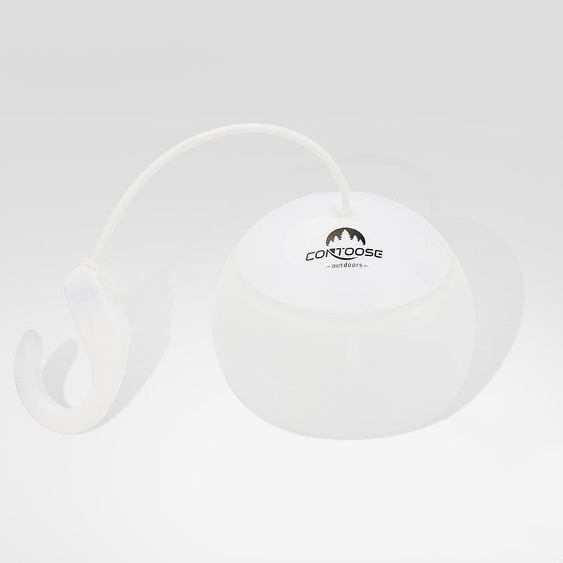 Tragbare LED-USB-Außenleuchte – Zum Aufhängen mit Haken, 12 Stunden Laufzeit