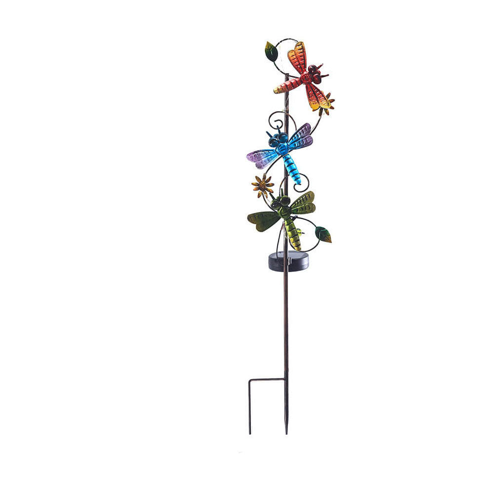 Bunte Solar-Gartenleuchte – LED-Erdspieß, wasserdicht IP44