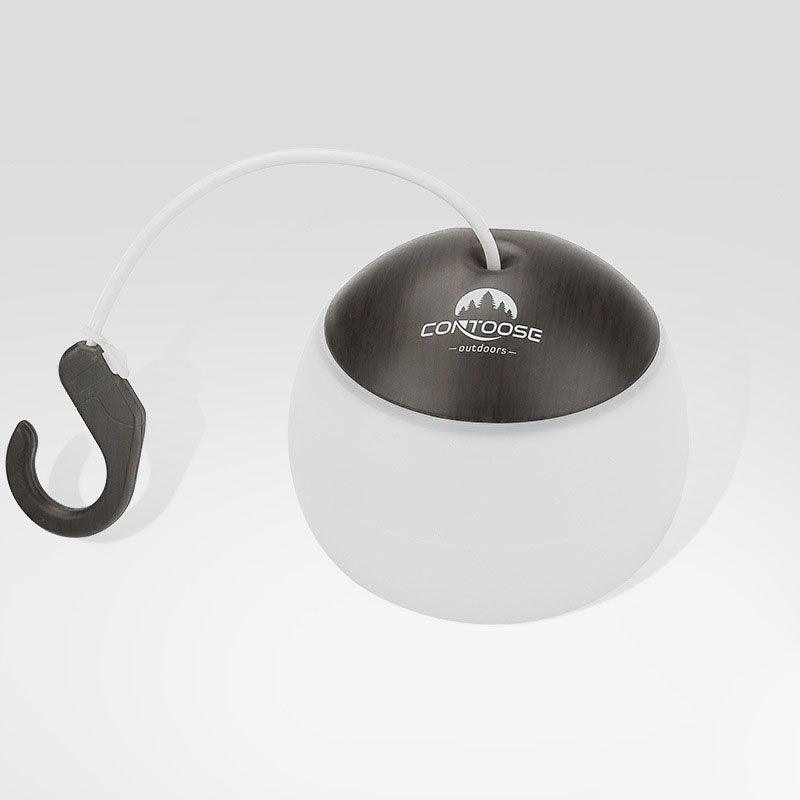 Tragbare LED-USB-Außenleuchte – Zum Aufhängen mit Haken, 12 Stunden Laufzeit