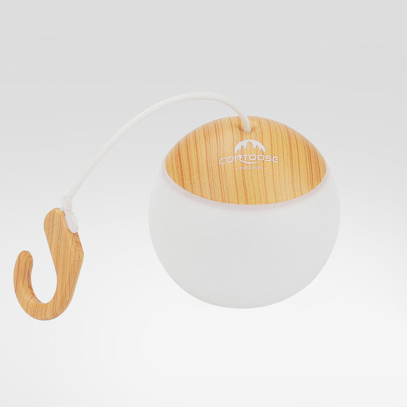Tragbare LED-USB-Außenleuchte – Zum Aufhängen mit Haken, 12 Stunden Laufzeit