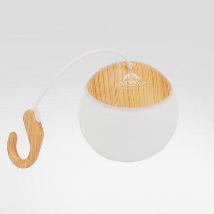 Tragbare LED-USB-Außenleuchte – Zum Aufhängen mit Haken, 12 Stunden Laufzeit