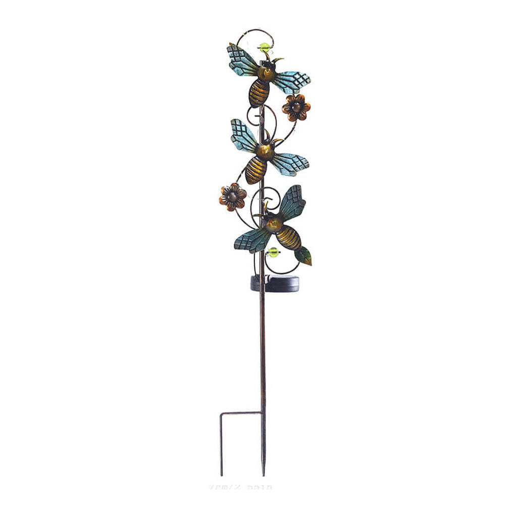 Bunte Solar-Gartenleuchte – LED-Erdspieß, wasserdicht IP44