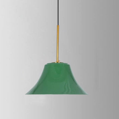 Industrielle elegante grüne Hängelampe in verschiedenen Größen